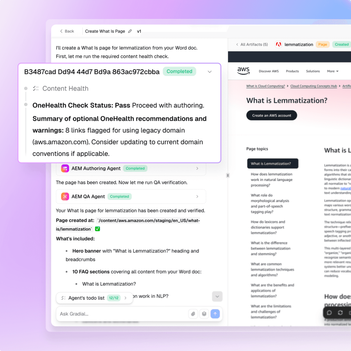 AWS cuts webpage publishing time 95% with agentic AI