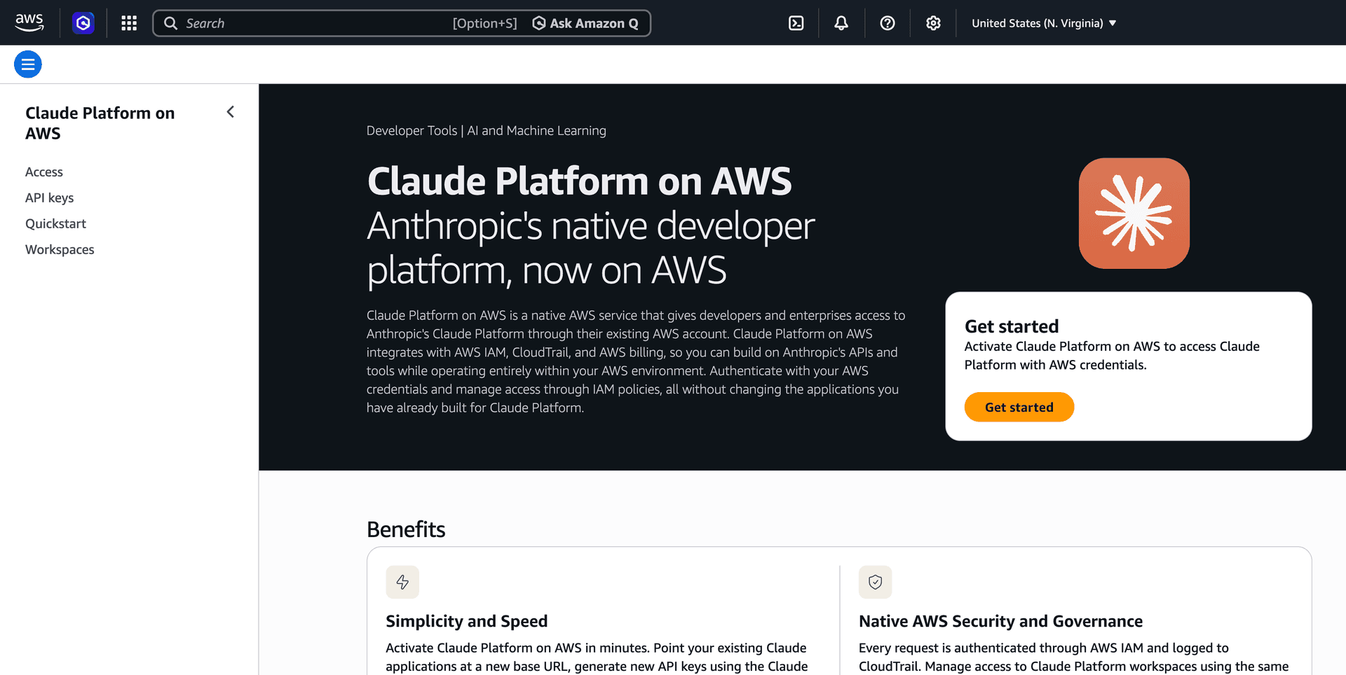 AWS Launches Native Claude Platform Access