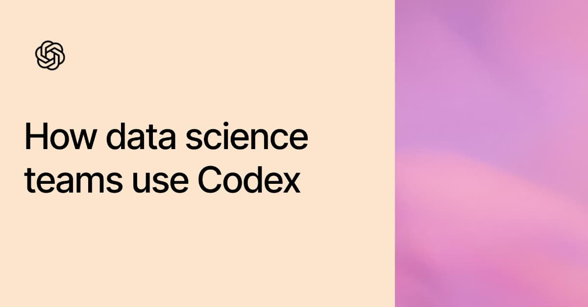 Data Science Teams Use Codex to Automate Business Artifacts